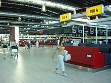 Area check-in al Terminal 2.