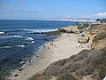 A closer view of Shell Beach in La Jolla, August 2007