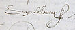 Georges Lallemant'ın imzası
