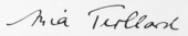 signature d'Ania Teillard