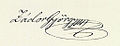 Signature of György Zádor.jpg
