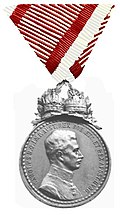 Zilveren medaille uit 1917