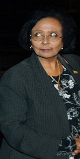 Sinknesh Ejigu Ethiopian politician