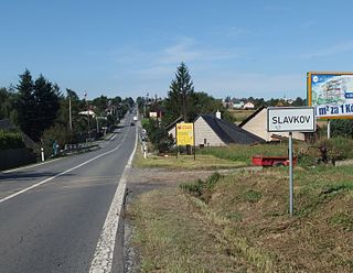 Silnice ve Slavkově
