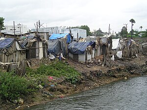 Slums of Hyderabad in India Slums of Hyderabad, India.jpg