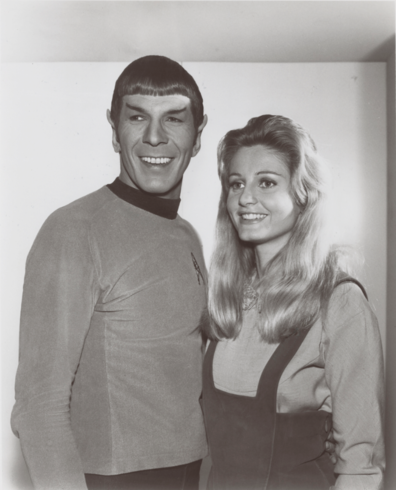 Spock with Leila Kalomi (played by Jill Ireland)