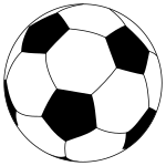 Традиционное изображение футбольного мяча