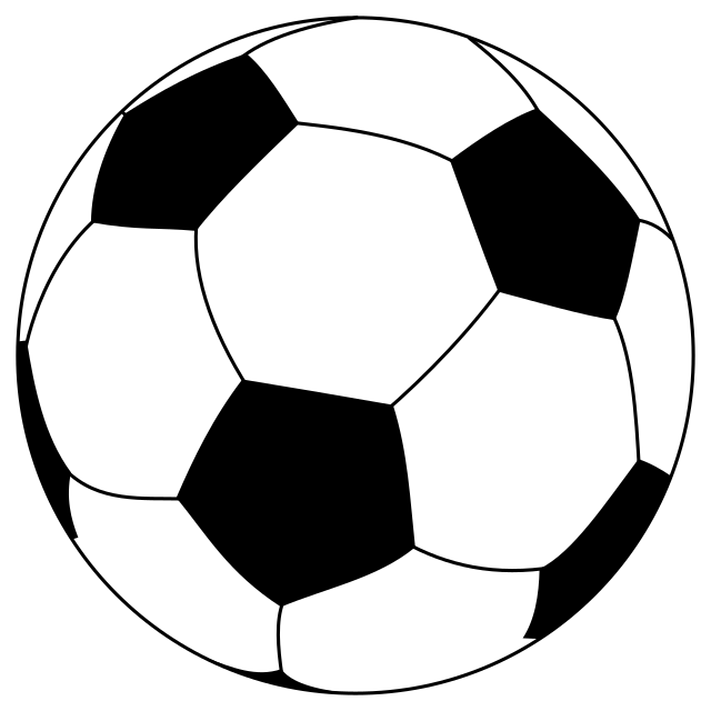 efecto grande Materialismo File:Soccerball.svg - Wikimedia Commons