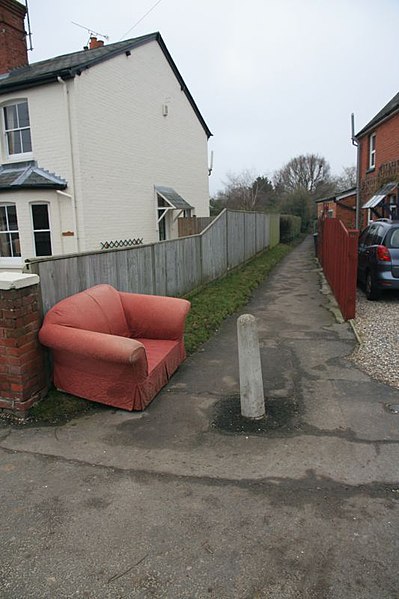 File:Sofa by the footpath - geograph.org.uk - 1710651.jpg