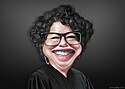 Sonia Sotomayor - Caricature (34063468114).jpg