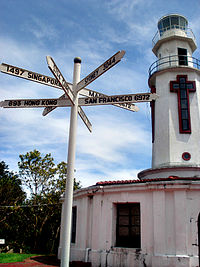 The Corregidor lighthouse