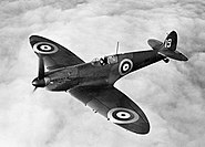 Spitfire Mk I of 19 Squadron, 1938. Type A1 roundels on upper wings and fuselage side only.