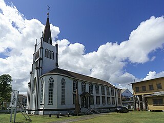<span class="mw-page-title-main">St. Andrew's Kirk, Georgetown</span> Church in Georgetown, Guyana