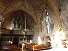 シップラーゲ＝ザンクト・アンネンの聖アンナ教会の壁画とオルガン