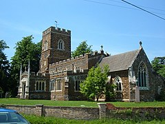 St. Yohanes Pembaptis, Eversholt - geograph.org.inggris - 836954.jpg