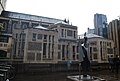 Statue outside Southwark Cathedral in Montague Close