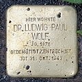 Ludwig Paul Wolf, Geraer Straße 43, Berlin-Lichterfelde, Deutschland