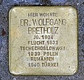 Wolfgang Bretholz, Zähringerstraße 18, Berlin-Wilmersdorf, Deutschland