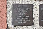 Stumbling block for Adolf Abraham Neublum