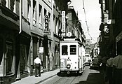 1950年代のマインツ市電（1959年撮影）