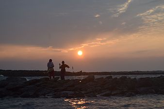 Sunset of Saintmarin