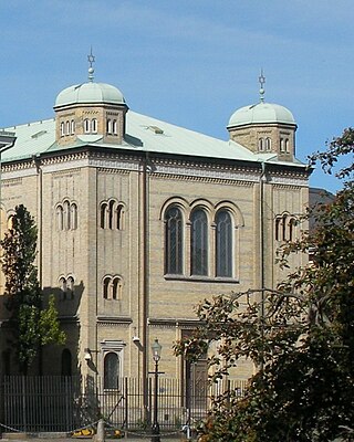 <span class="mw-page-title-main">Gothenburg Synagogue</span> Conervative synagogue in Göthenburg, Sweden