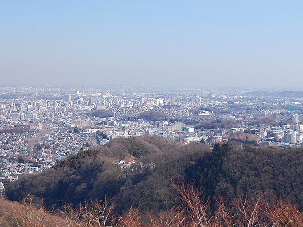 Urban area of Hachiōji