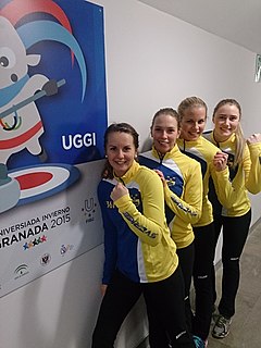 Sara McManus Swedish curler