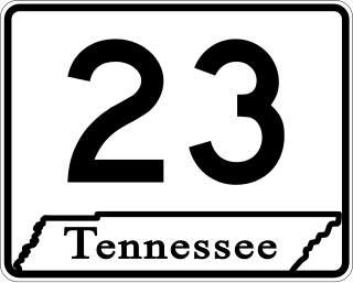 <span class="mw-page-title-main">Tennessee State Route 23</span> State highway in Tennessee, United States