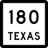 State Highway 180 marker