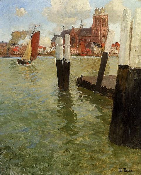 Bestand:Thaulow, Dordrecht.jpg