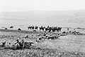 German machine gunners in action during the manoeuvres of 1905 with MG 01s.