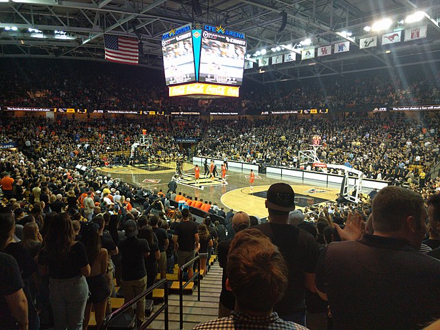The interior of the CFE Arena