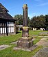 The churchyard cross at St James' and St Paul's Church, Marton.jpg