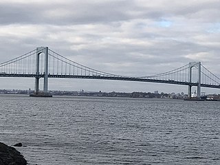 Throgs Neck Bridge Bridge between Queens and the Bronx, New York