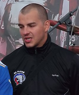 Tomáš Slovák Slovak ice hockey player