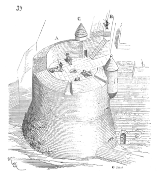 <span class="mw-page-title-main">Roundel (fortification)</span> Form of medieval defensive structure