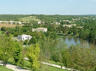 The source area of ​​the Touvre