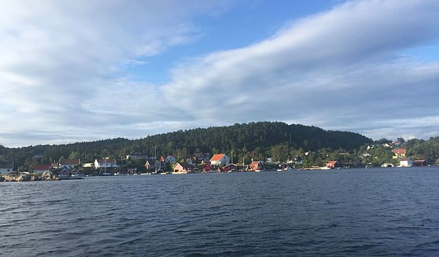 View of Trysnes in Søgne