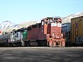 Utah Central 1010, ex-Kennecott Copper, ex-Rarus Railway GP39 at the former D&RGW yard in Ogden, Utah