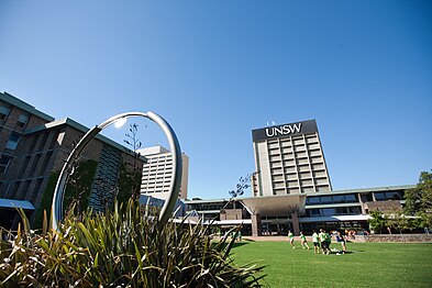 אוניברסיטת ניו סאות' ויילס (1949)-מדשאות הספרייה ניו סאות' ויילס ניו סאות' ויילס, אוסטרליה אוסטרליה