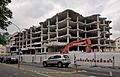 Bilder von der Renovierung der Uni Bibliothek in Freiburg