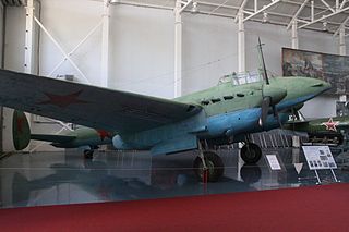 <span class="mw-page-title-main">Petlyakov Pe-2</span> Type of aircraft