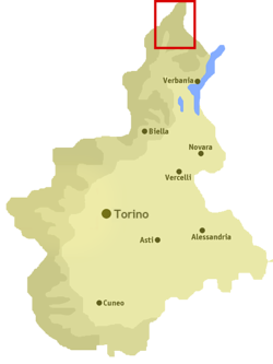 Valle Antigorio - Localizzazione