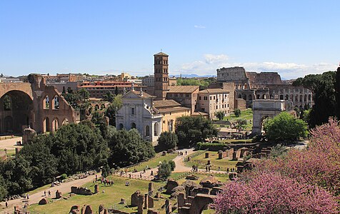 Forum Romanum from Palatine