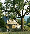 Čeština: chalupa ve vesnici Vlčí Hora u Krásné Lípy, okres Děčín English: building in Vlčí Hora near Krásná Lípa, Děčín District