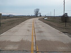 Walnut Ridge Army Airfield Akses Road.jpg