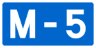 M-5 highway shield}}