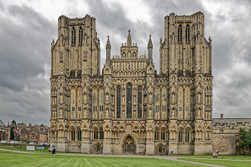 File:Wells, Cathedral Church of St Andrew, from the West Somerset 1382901 20230818 0014.jpg