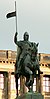 Wenceslaus I Duke of Bohemia equestrian statue in Prague 1.jpg